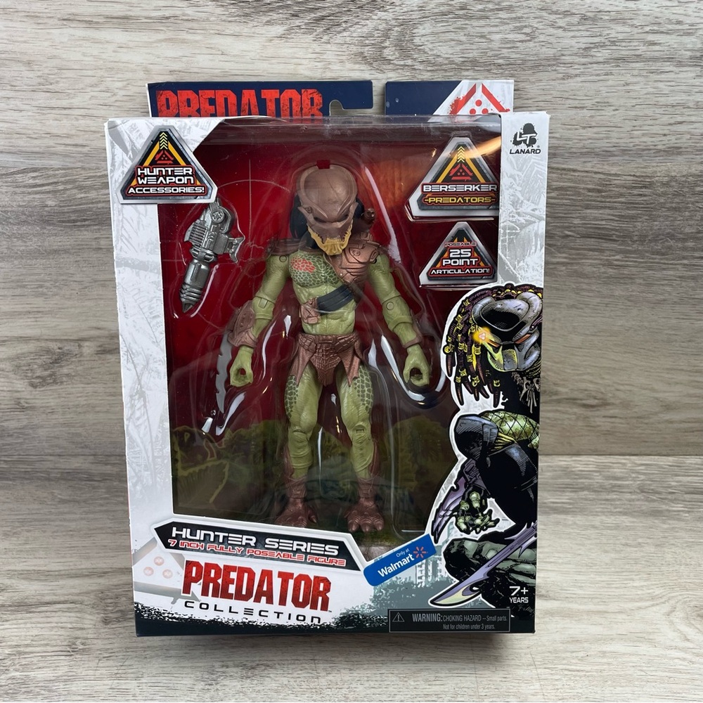 Lanard Toys BERSERKER PREDATOR 7" Action Poseable Figure HUNTER SERIES 2021 NEW